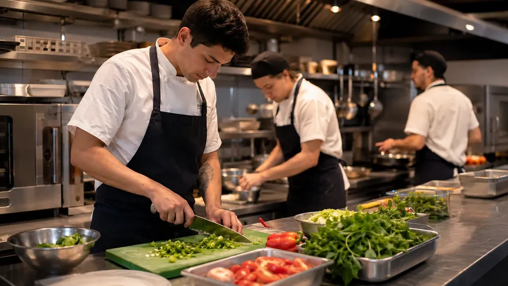 ayudante de cocina