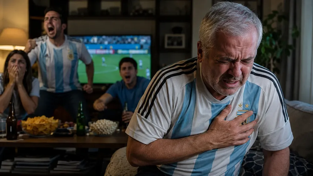 INFARTO EN EL MUNDIAL