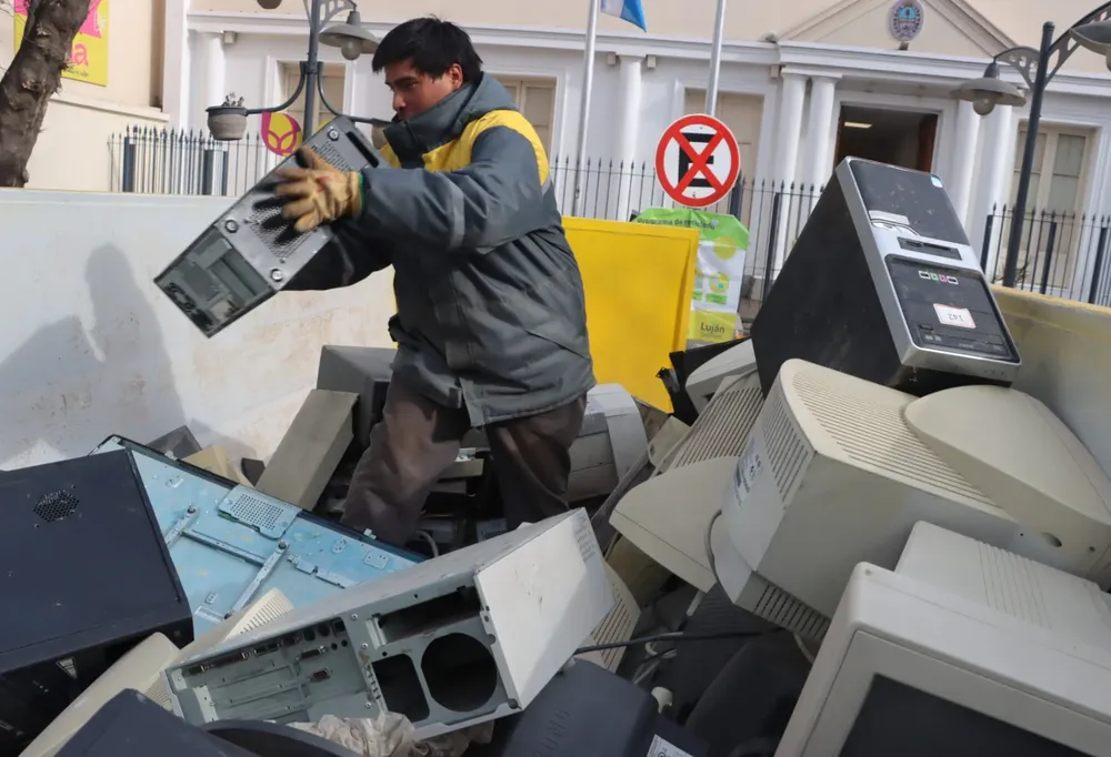 Luján de cuyo continúa liderando la provincia en recolección de residuos electrónicos