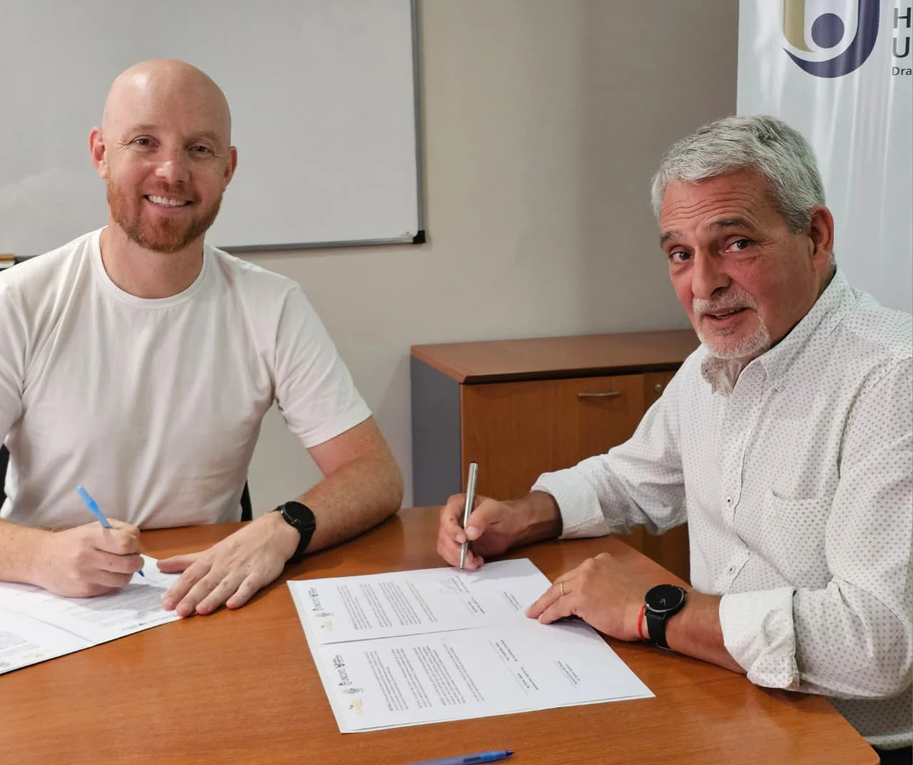 Esteban Allasino y  Conrado Risso Patrón