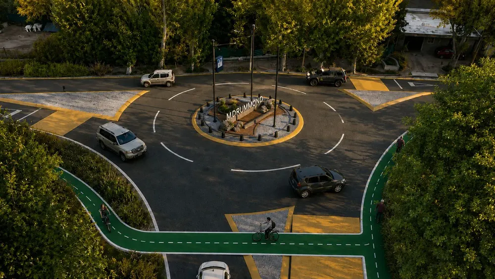 Render Rotonda Aráoz y San Martín