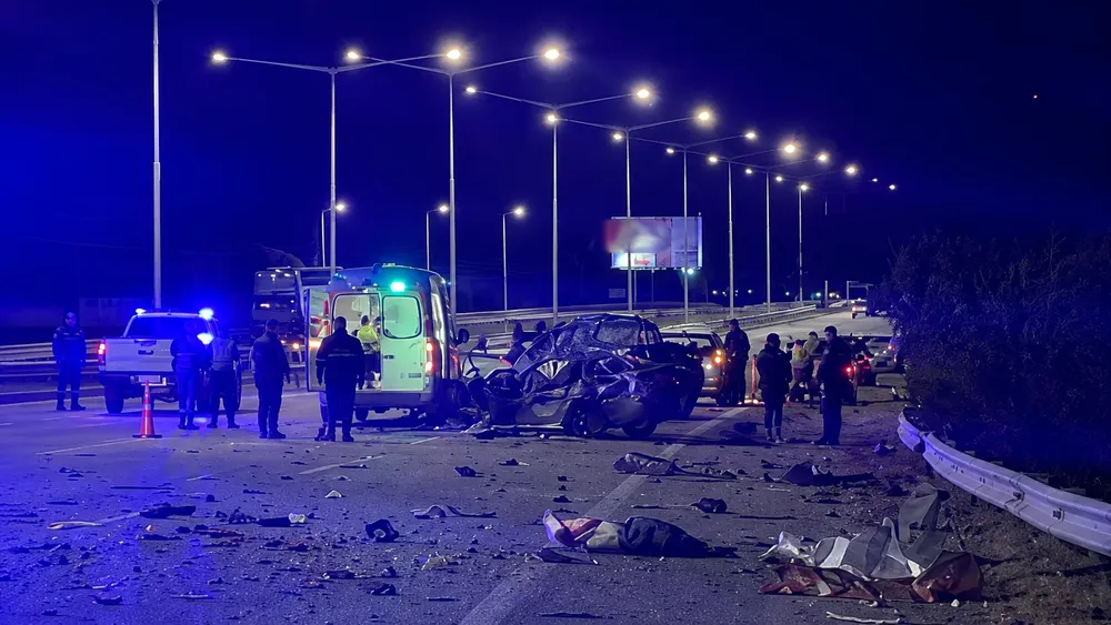 accidente en acceso sur