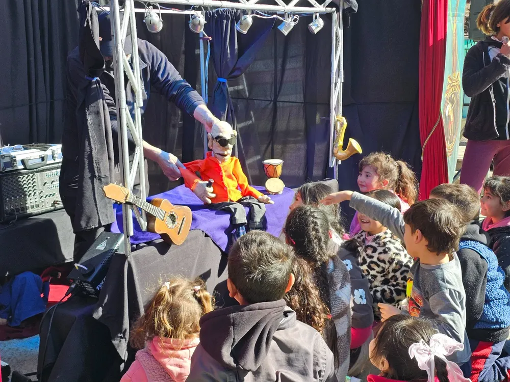 Los más pequeños disfrutando de las actividades