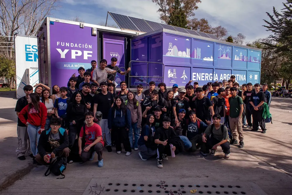 Llega el Aula Móvil de Energía Argentina de Fundación YPF a Luján de Cuyo