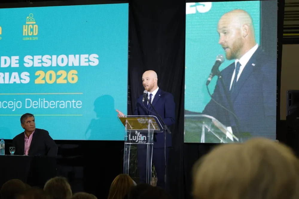 Allasino y su discurso anual